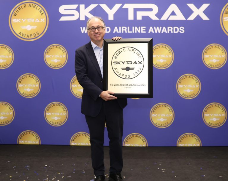 oneworld nombrada la Mejor Alianza de Aerolíneas del Mundo en los Skytrax 2026