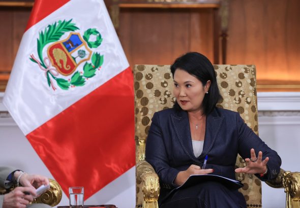 Perú — Keiko cuestiona al Congreso por demorar pedido de facultades 