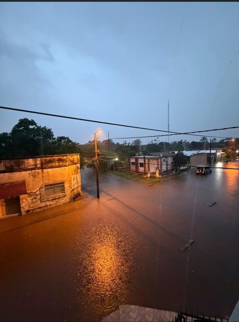Pilar vuelve a quedar  bajo agua