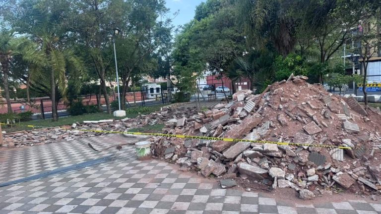 Plaza de los Desaparecidos: revitalización concluiría en noviembre