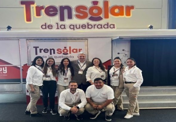 Realidad virtual: El Tren Solar de la Quebrada desembarcó en la FIT 2026