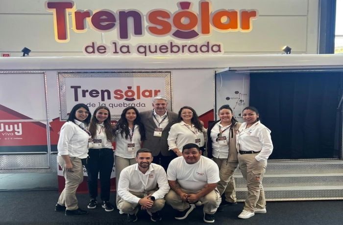 Realidad virtual: El Tren Solar de la Quebrada desembarcó en la FIT 2026