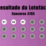 Resultado da Lotofácil de hoje: veja números e ganhadores do concurso 3785 (segunda, 21/09)