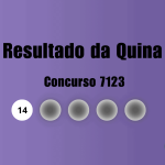 Resultado da Quina de hoje: veja números e ganhadores do concurso 7123 (segunda, 21/09)