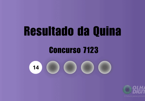 Resultado da Quina de hoje: veja números e ganhadores do concurso 7123 (segunda, 21/09)