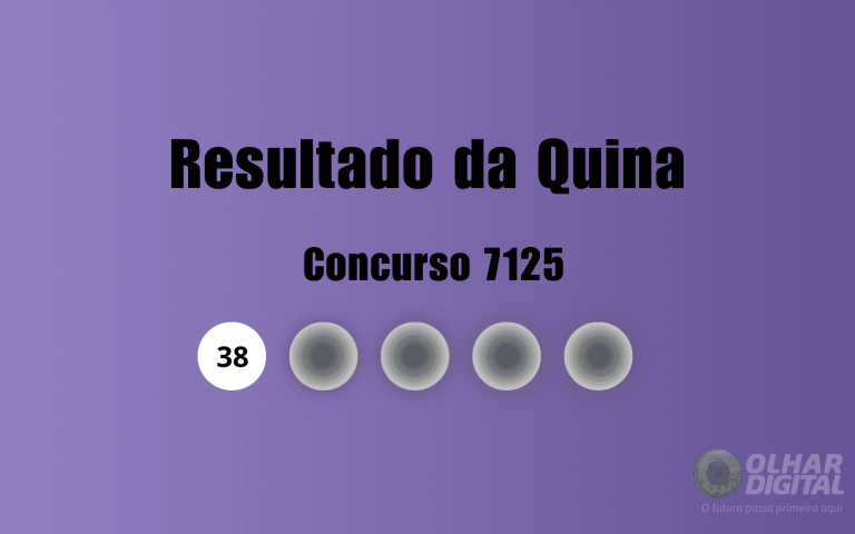 Resultado da Quina de hoje: veja números e ganhadores do concurso 7125 (quarta, 23/09)