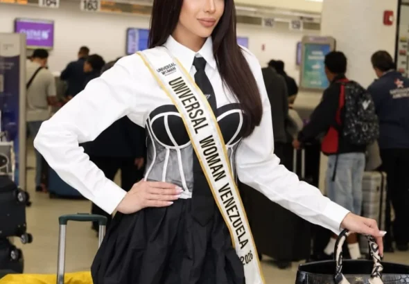¡Rumbo a la corona! Faddya Halabi emprende su viaje a Cambodia para brillar en el Universal Woman 2026