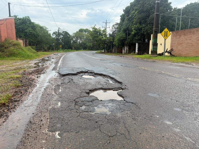 Ruta Luque-Areguá-Ypacaraí: el tramo incluido en la APP de la PY02 que sigue en pésimo estado