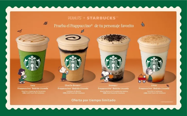 Starbucks combina el regreso del Pumpkin Spice con una colección de Snoopy en Colombia