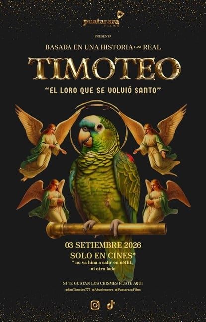 Timoteo el loro que se volvió santo