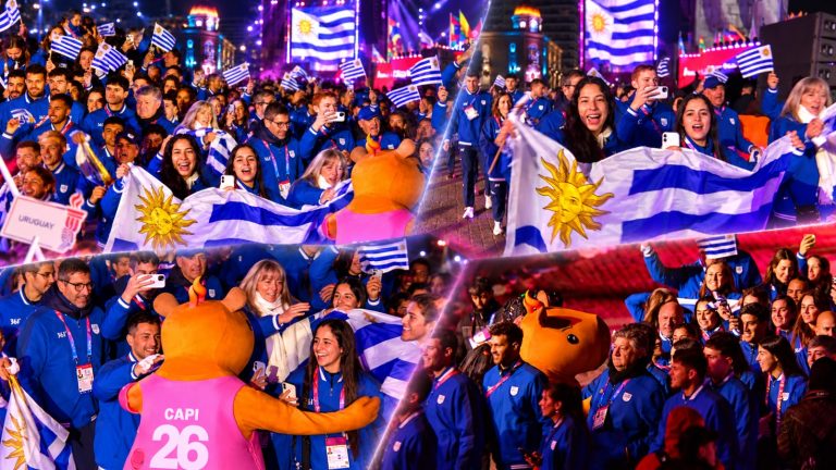 Uruguay abre su participación en los Odesur 2026 con una delegación histórica de 338 deportistas