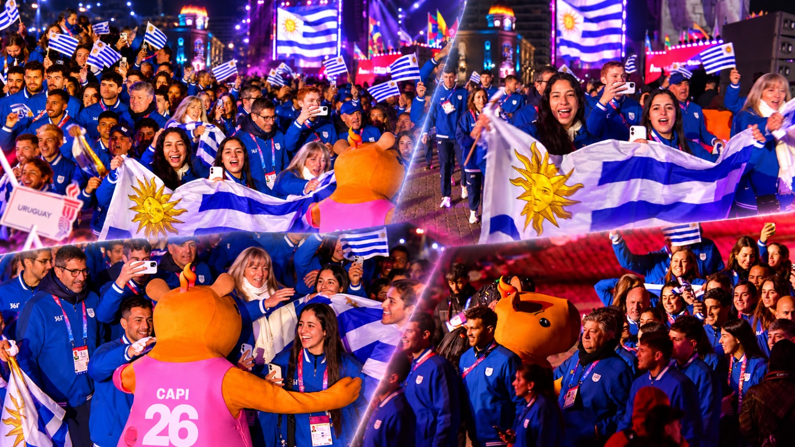 Uruguay abre su participación en los Odesur 2026 con una delegación histórica de 338 deportistas Uruguay abre su participación en los Odesur 2026 con una delegación histórica de 338 deportistas