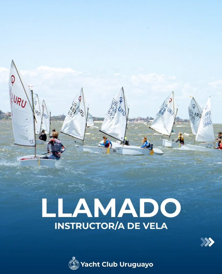Uruguay — El Yacht Club Uruguayo busca Instructor/a de Vela para incorporarse desde octubre