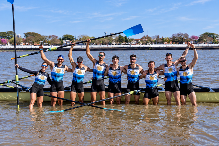 Uruguay — Uruguay sumó cuatro medallas en remo en los Odesur, entre ellas un oro en ocho con timonel