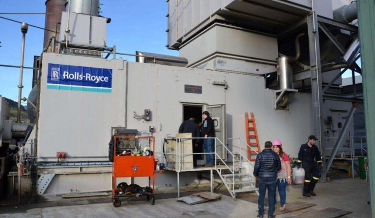 ¿Ushuaia se prepara para varias semanas de cortes por la reparación de la turbina Rolls-Royce?