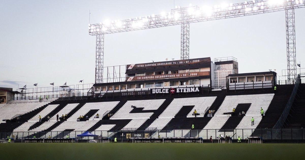 Vasco pede ao Maracanã para jogar contra o Boca Juniors com 70 mil pessoas