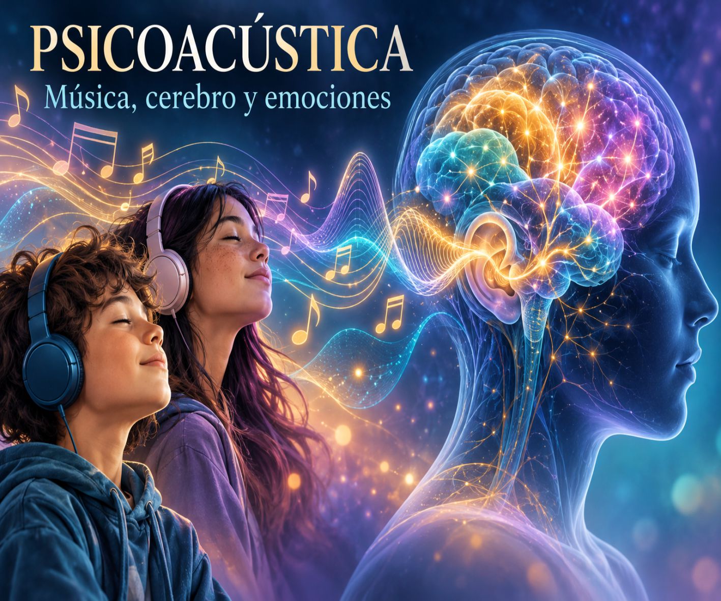 PSICOACÚSTICA: CÓMO INFLUYE LA MÚSICA EN EL CEREBRO DE NIÑOS Y ADOLESCENTES.