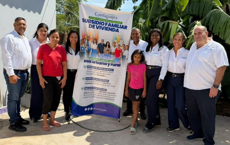 Comfaguajira entrega 18 subsidios de vivienda en San Juan del Cesar