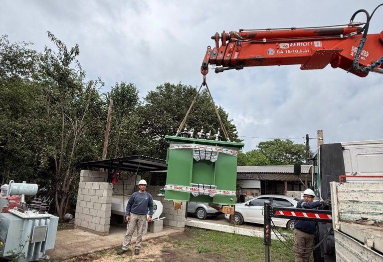 La Cooperativa de Anisacate continúa fortaleciendo su infraestructura eléctrica para mejorar la calidad del servicio