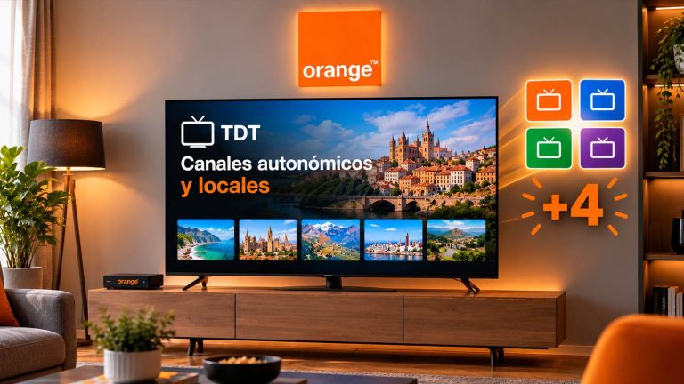 Orange TV mejora su oferta de canales autonómicos y locales de la TDT con 4 diales más para sus abonados