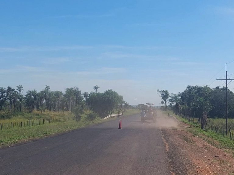 Por fin avanzan los trabajos en una desastrosa ruta de Cordillera