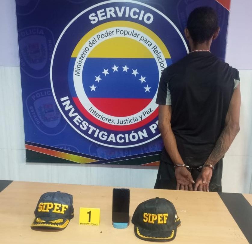 Sipef detuvo a sujeto por robo en Punto Fijo Sipef detuvo a sujeto por robo en Punto Fijo