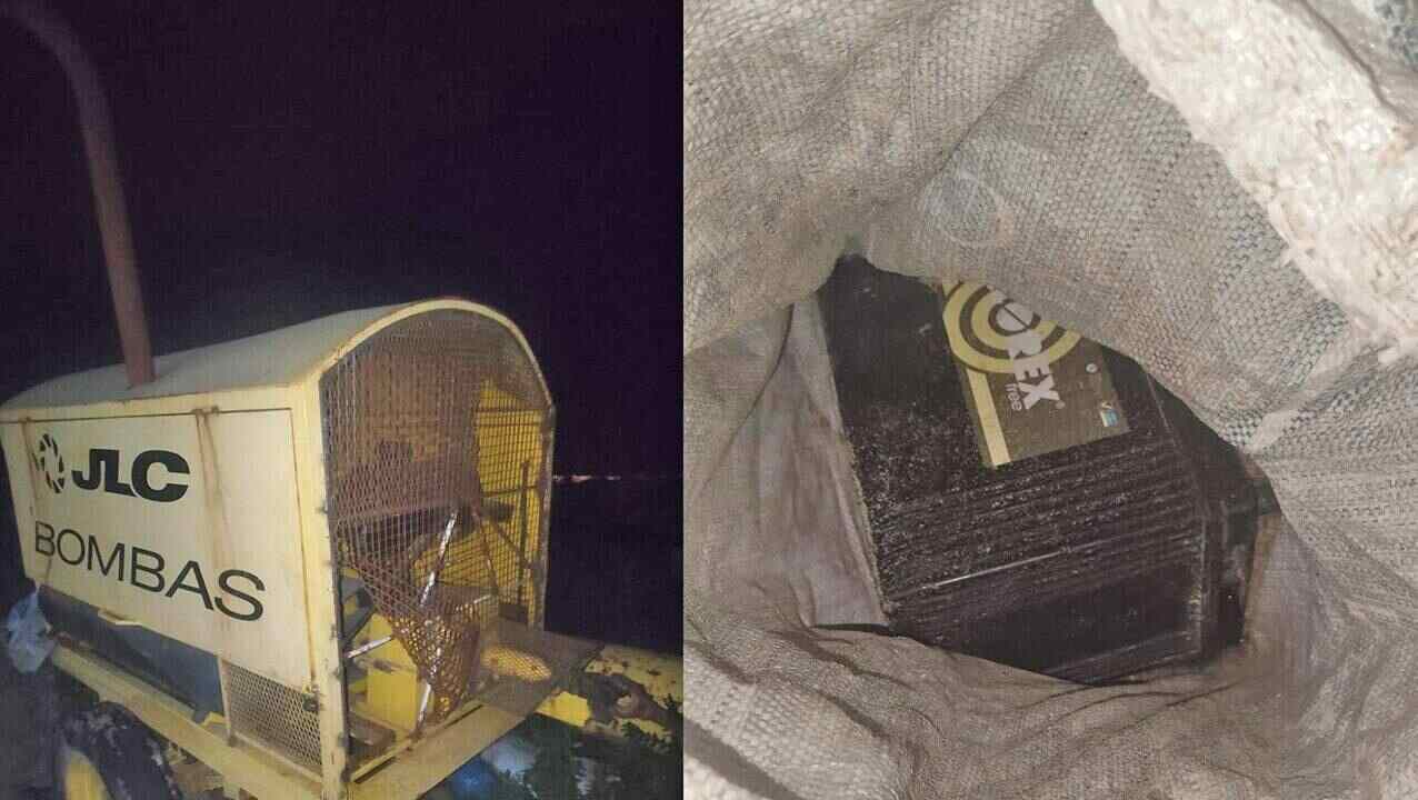 Un detenido por el robo de una batería en una bomba de desagote